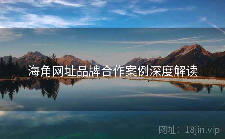 海角网址品牌合作案例深度解读