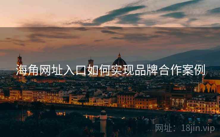 海角网址入口如何实现品牌合作案例