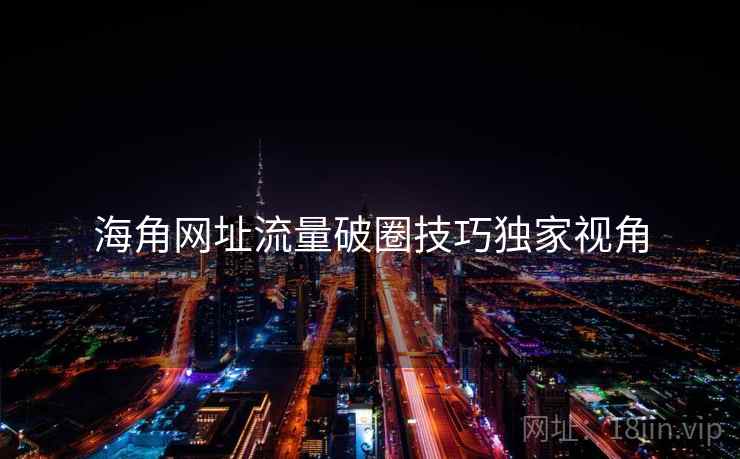 海角网址流量破圈技巧独家视角
